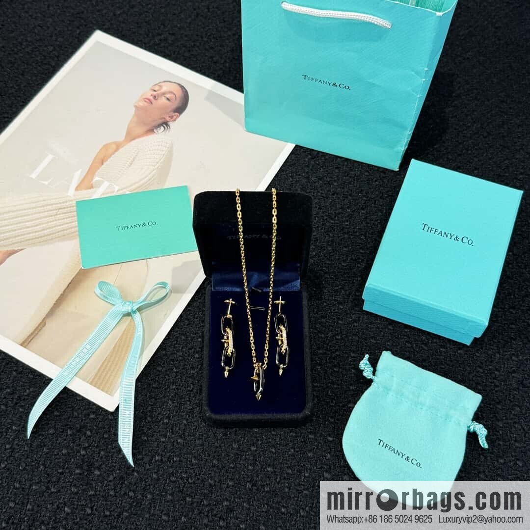 ❗️New ❗️ ☀️ Tiffany & co Tiffany Titan Jewelry Collection Tiffany Titan by Pharrell Williams Trident Gun Black Necklace ☀️