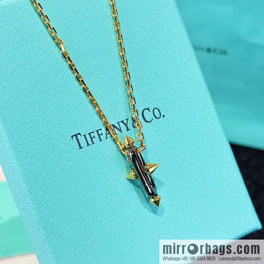 ❗️New ❗️ ☀️ Tiffany & co Tiffany Titan Jewelry Collection Tiffany Titan by Pharrell Williams Trident Gun Black Necklace ☀️