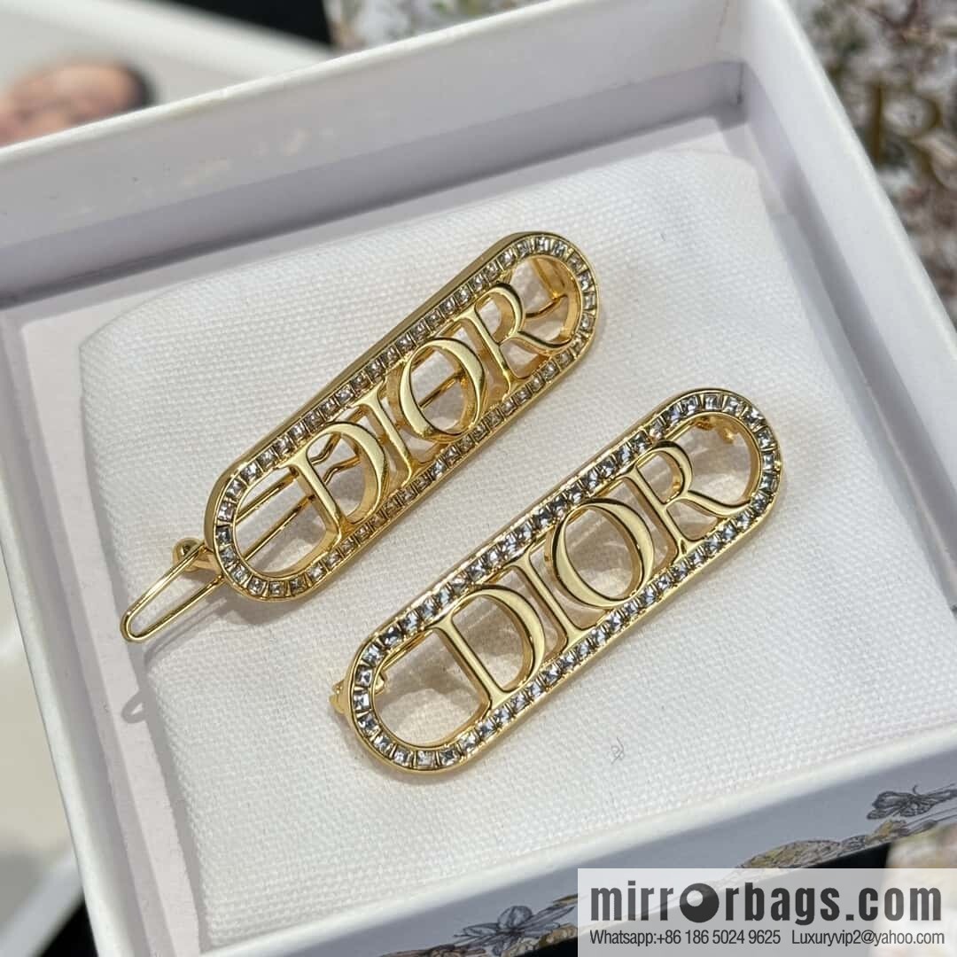 ❗️New ❗️ ☀️ New ☑️ DIOR letter hairpin hairpin brooch ☀️