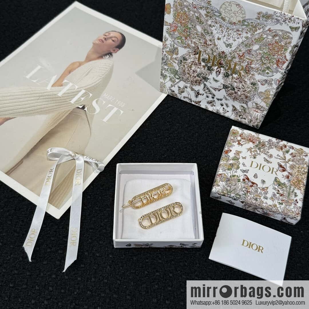 ❗️New ❗️ ☀️ New ☑️ DIOR letter hairpin hairpin brooch ☀️