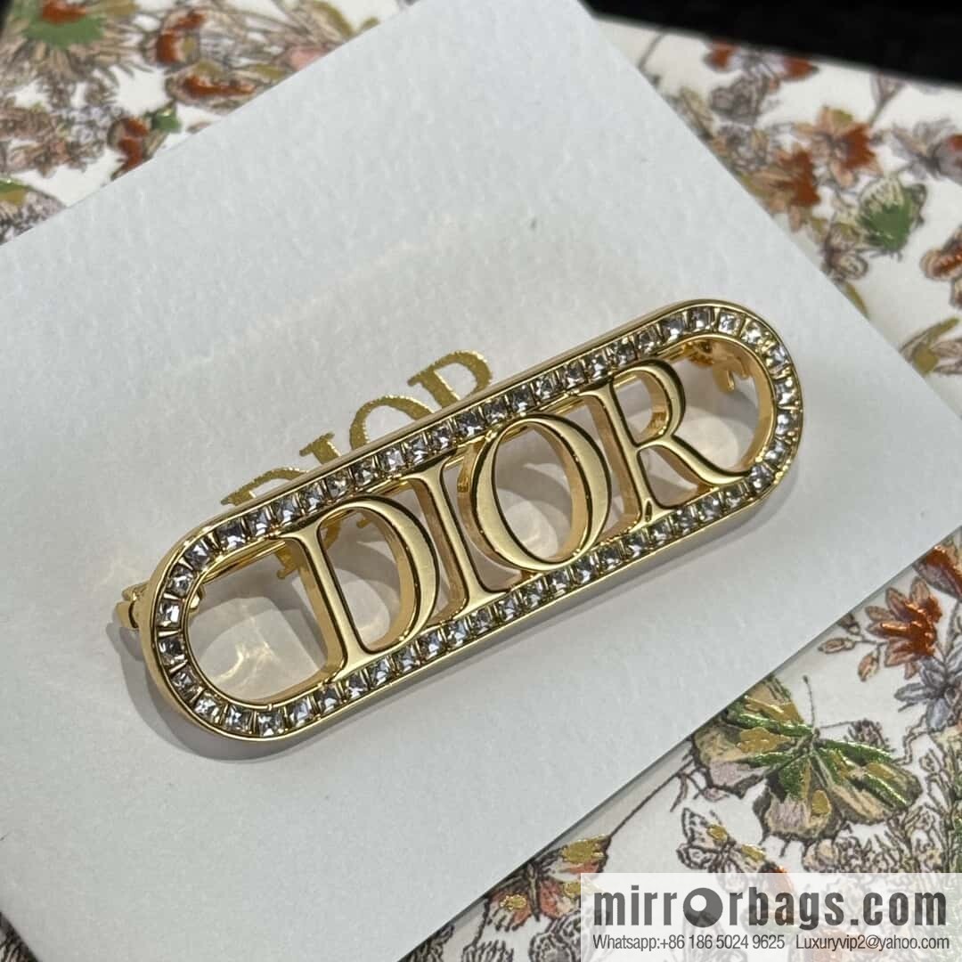 ❗️New ❗️ ☀️ New ☑️ DIOR letter hairpin hairpin brooch ☀️