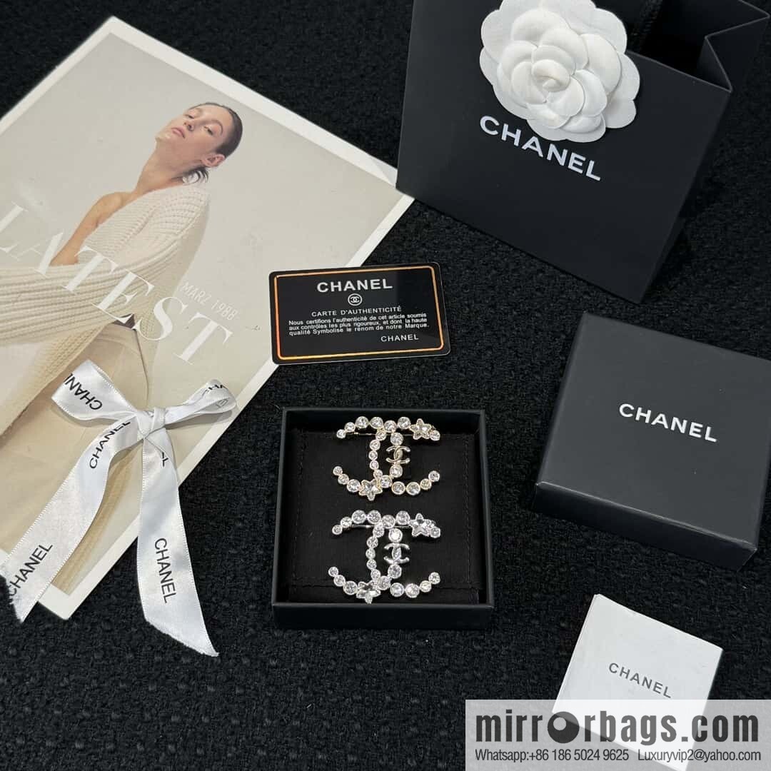 ❗️New ❗️ ☀️ new ☑️ Chanel double c brooch ☀️