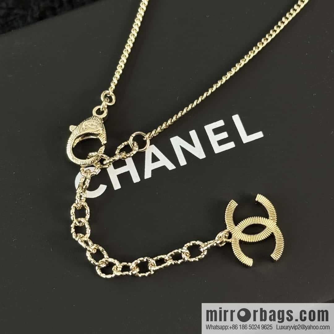 ❗️New ❗️☀️ New ☑️ Chanel Double C Clover Necklace ☀️