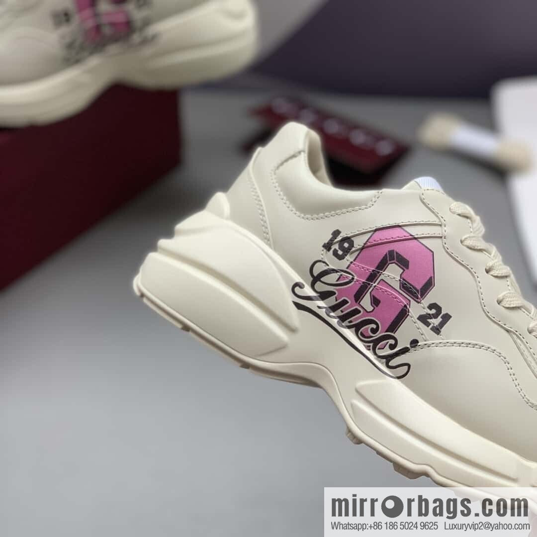 GUCCI 🔥 [G Replica Luxury Handbag High Version] Men's and Women's Retro Sneakers