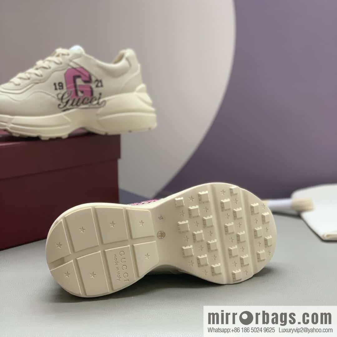 GUCCI 🔥 [G Replica Luxury Handbag High Version] Men's and Women's Retro Sneakers