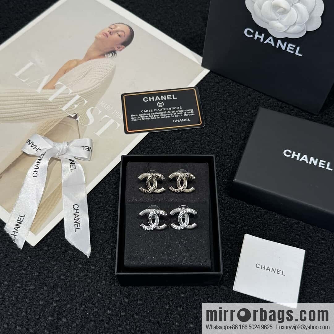 ❗️New ❗️☀️ New ☑️ Chanel C1 double c letter stud earrings ☀️