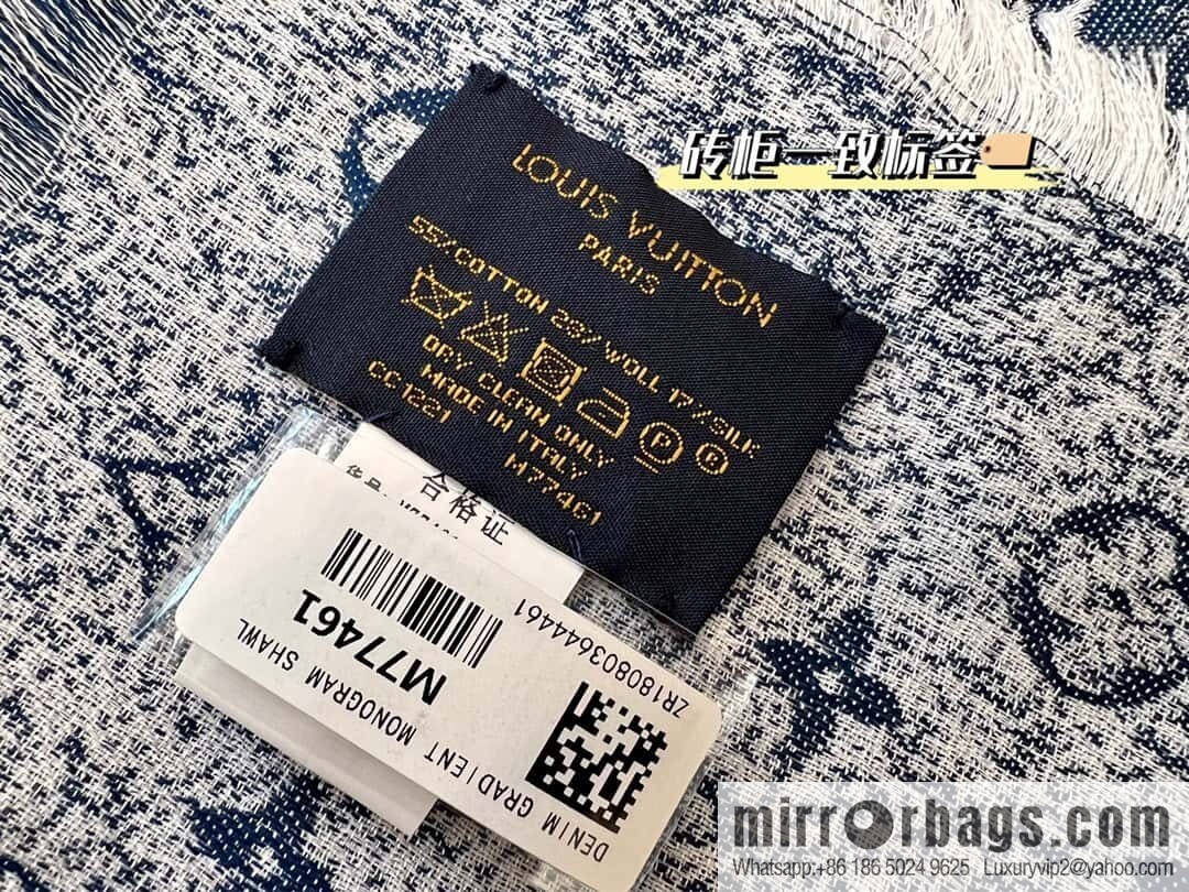 𝐋𝐨𝐮𝐢𝐬 𝐕𝐮𝐢𝐭𝐭𝐨ɴ• DenimGradient Shawl M77461