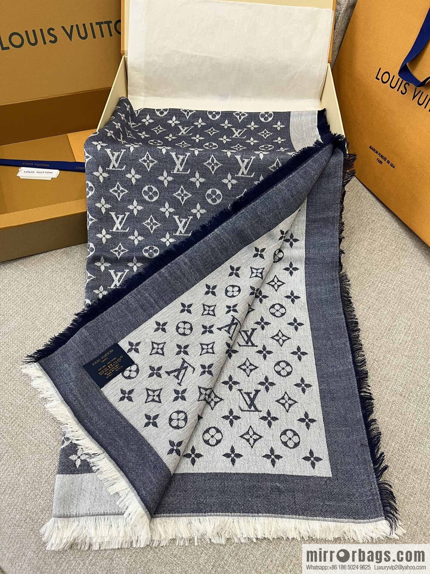 𝐋𝐨𝐮𝐢𝐬 𝐕𝐮𝐢𝐭𝐭𝐨ɴ•『 shine monogram scarf shawl M71376