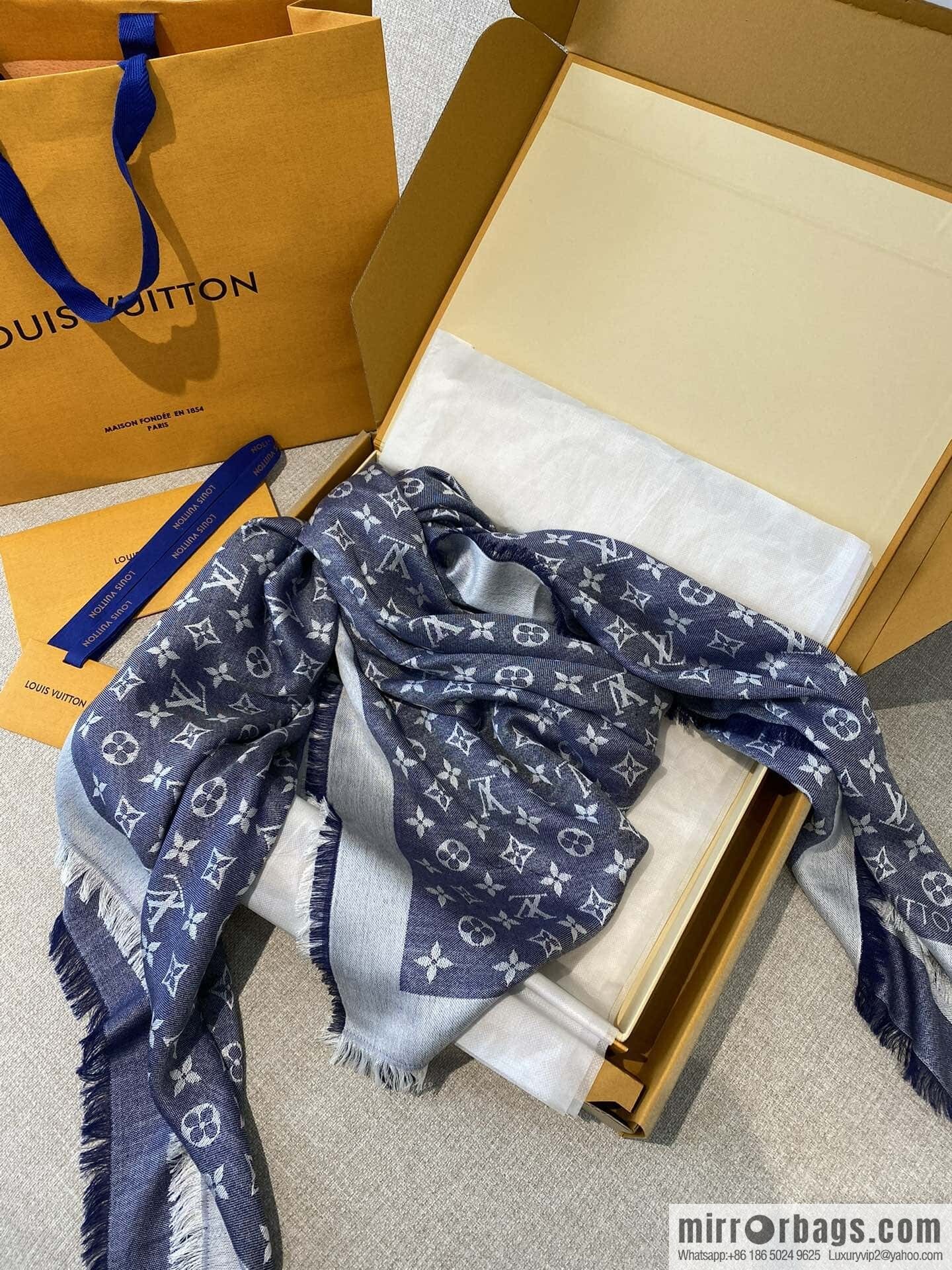 𝐋𝐨𝐮𝐢𝐬 𝐕𝐮𝐢𝐭𝐭𝐨ɴ•『 shine monogram scarf shawl M71376