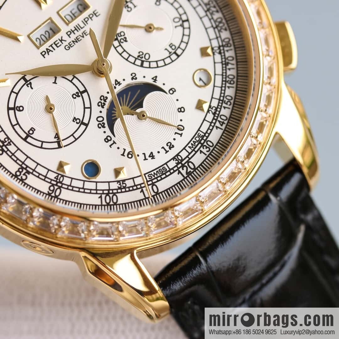 2025 original replica mold opening Patek. Philippe super complex function chronograph series watch