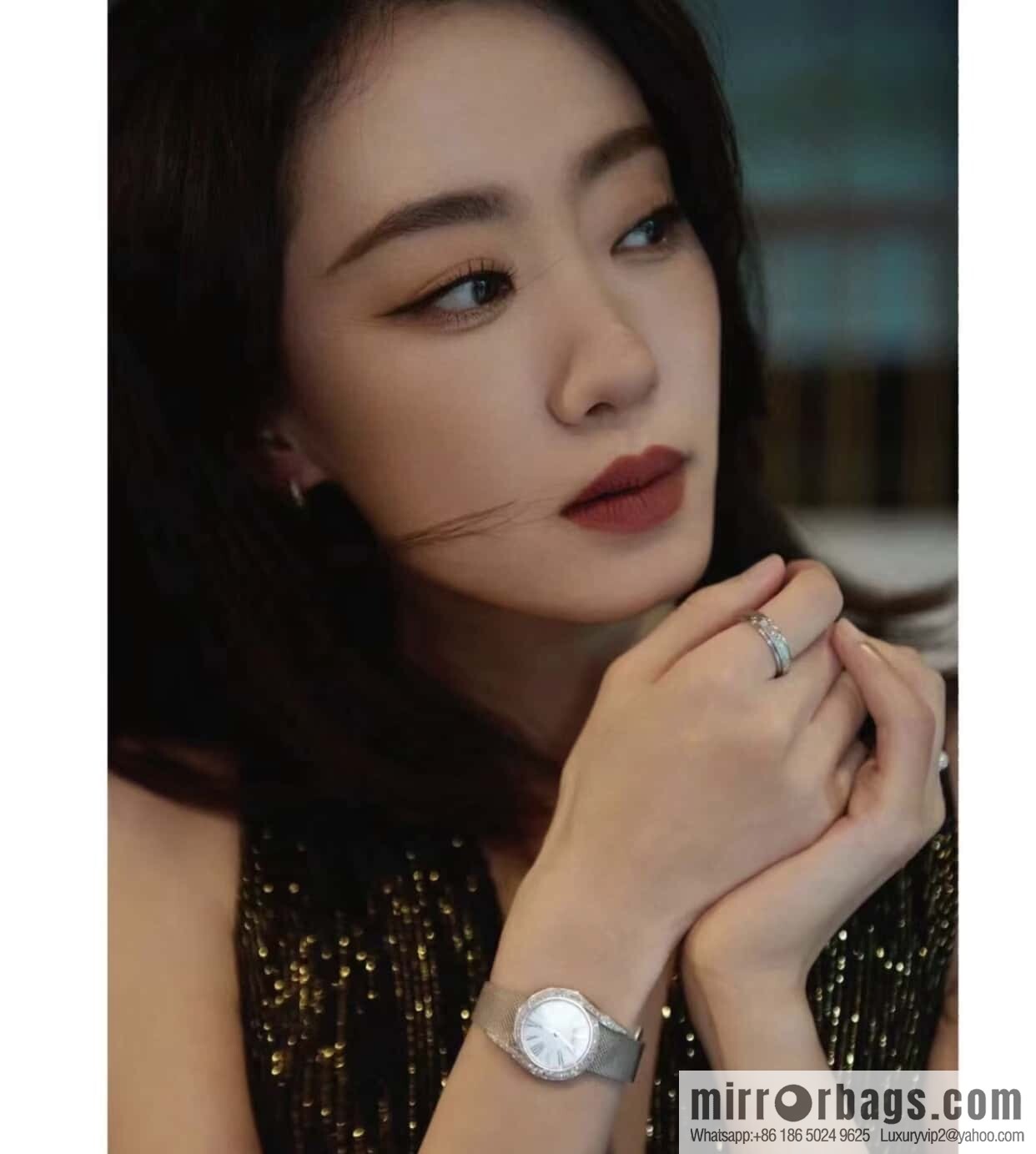 Piaget's most recognizable 69 Limelight Gala series women's real diamond watch