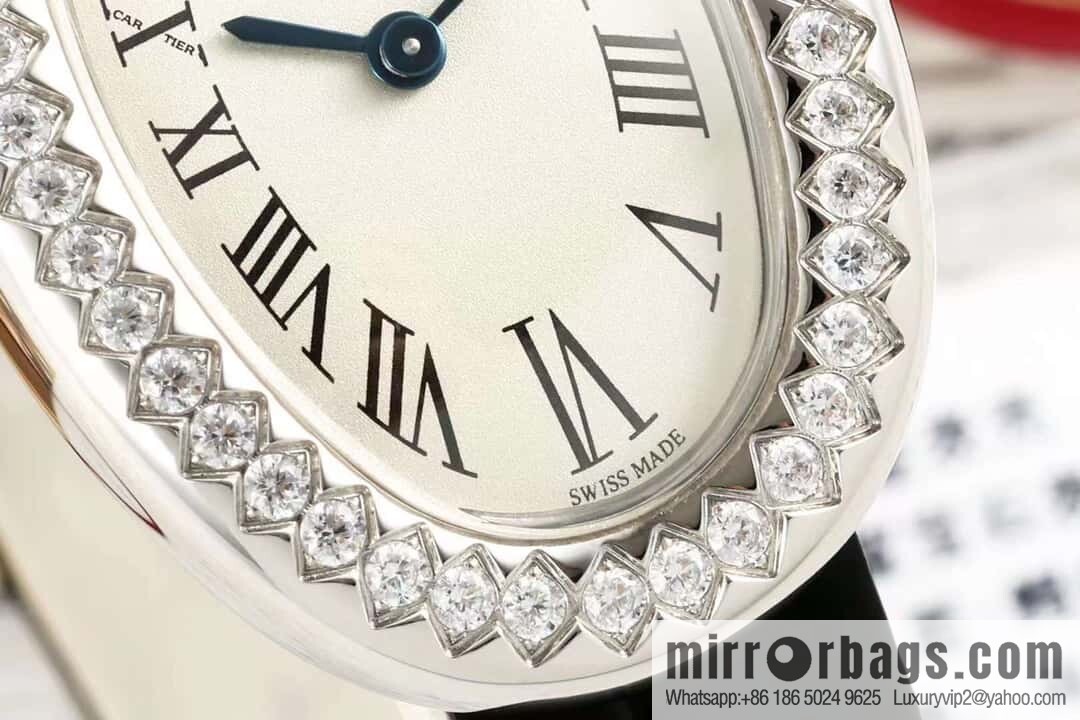 AF-Cartier Baignoire Bath Series Swiss Quartz Movement BAIGNOIRE DE CARTIER Watch