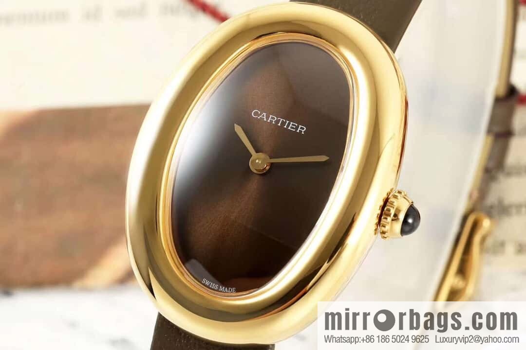 AF-Cartier Baignoire Bath Series Swiss Quartz Movement BAIGNOIRE DE CARTIER Watch