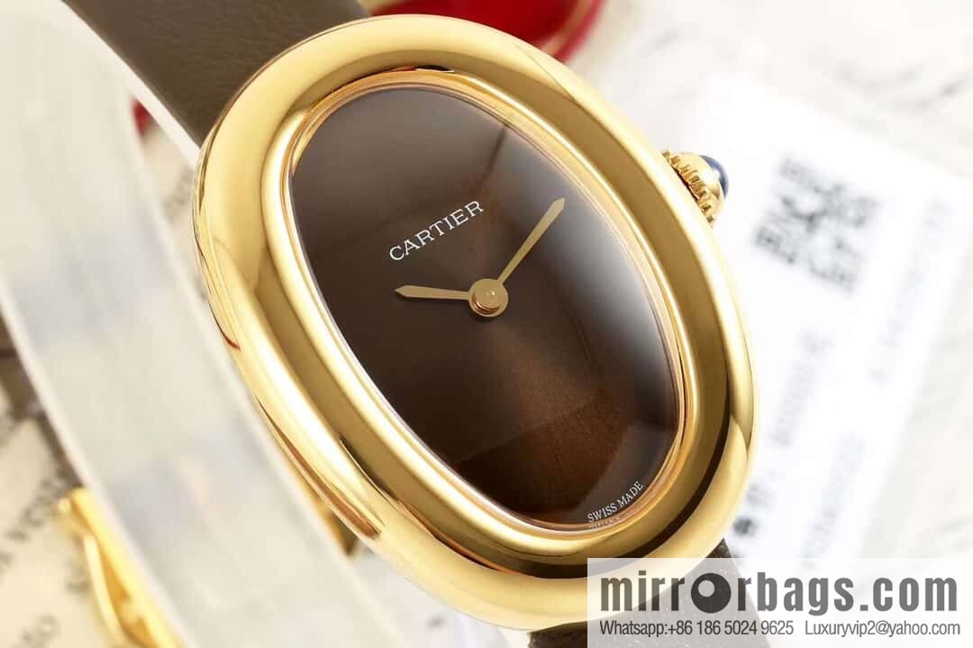 AF-Cartier Baignoire Bath Series Swiss Quartz Movement BAIGNOIRE DE CARTIER Watch