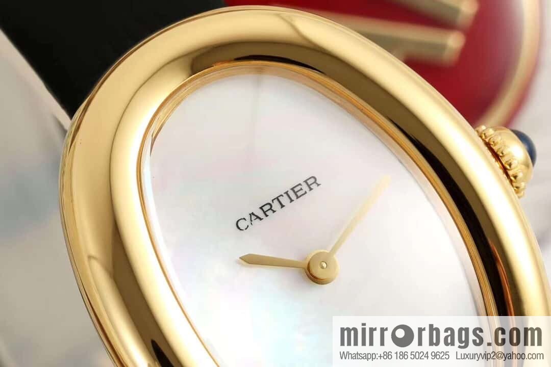 AF-Cartier Baignoire Bath Series Swiss Quartz Movement BAIGNOIRE DE CARTIER Watch