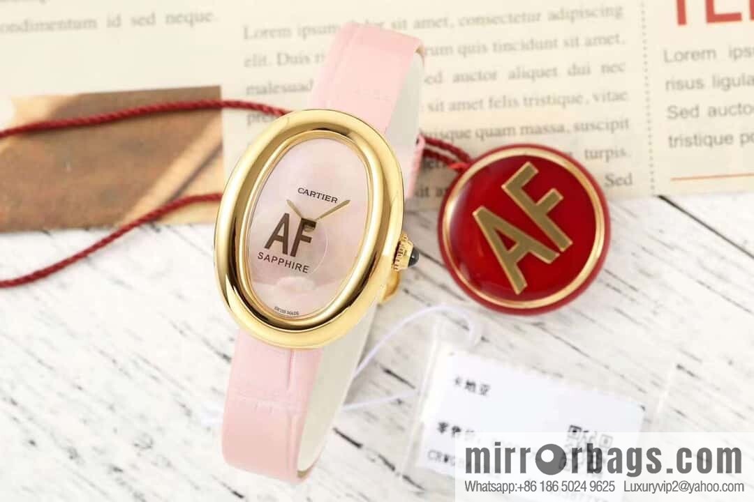 AF-Cartier Baignoire Bath Series Swiss Quartz Movement BAIGNOIRE DE CARTIER Watch