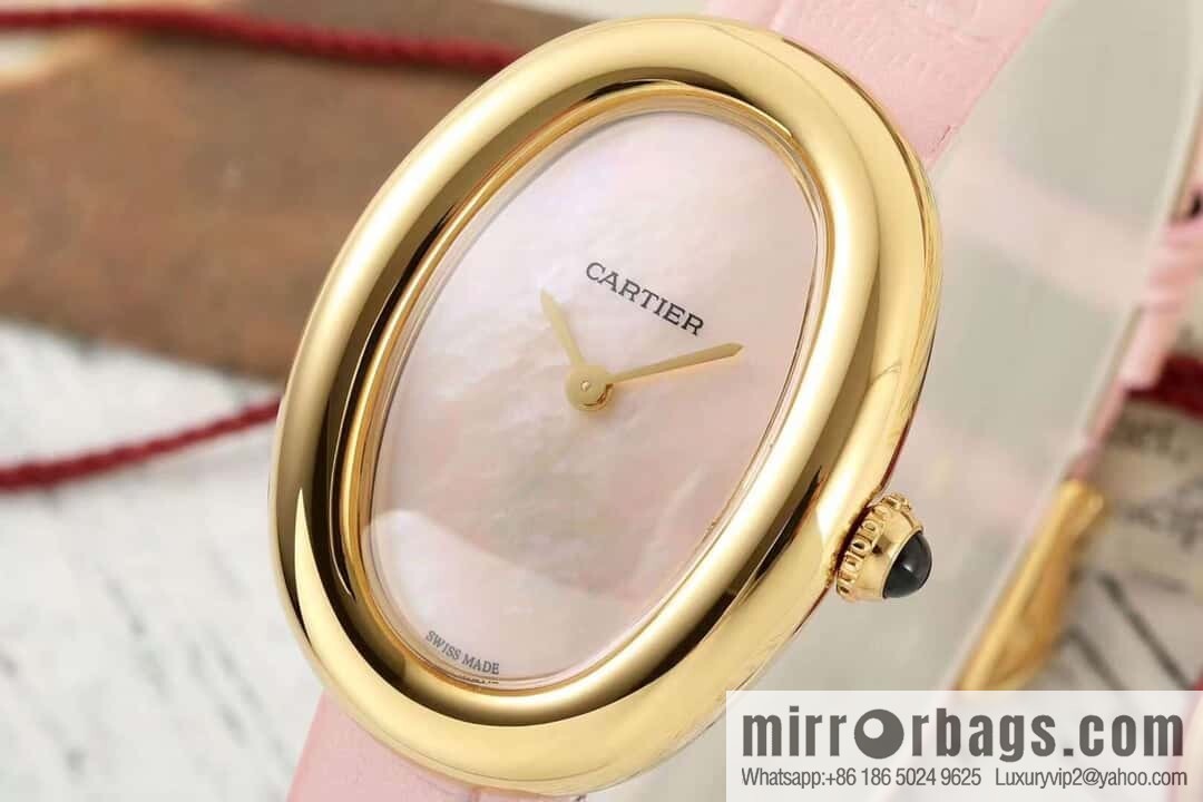 AF-Cartier Baignoire Bath Series Swiss Quartz Movement BAIGNOIRE DE CARTIER Watch