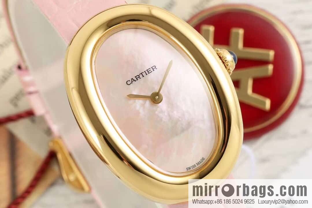AF-Cartier Baignoire Bath Series Swiss Quartz Movement BAIGNOIRE DE CARTIER Watch