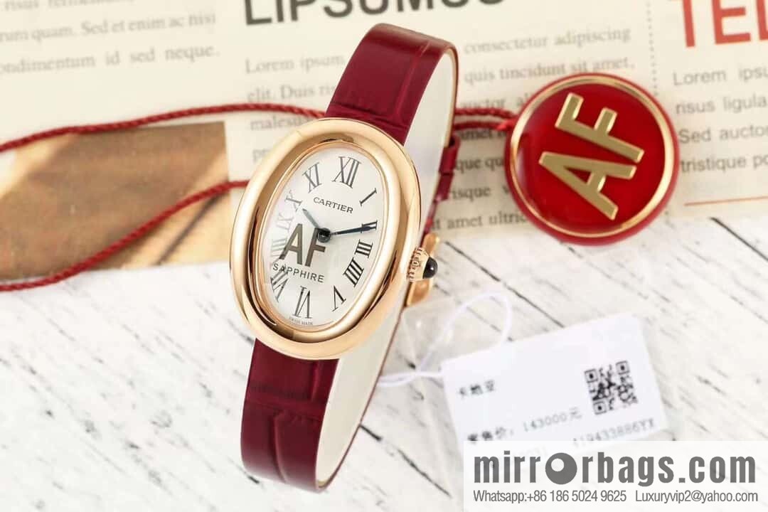 AF-Cartier Baignoire Bath Series Swiss Quartz Movement BAIGNOIRE DE CARTIER Watch