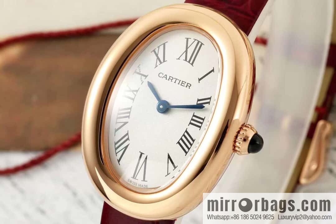 AF-Cartier Baignoire Bath Series Swiss Quartz Movement BAIGNOIRE DE CARTIER Watch