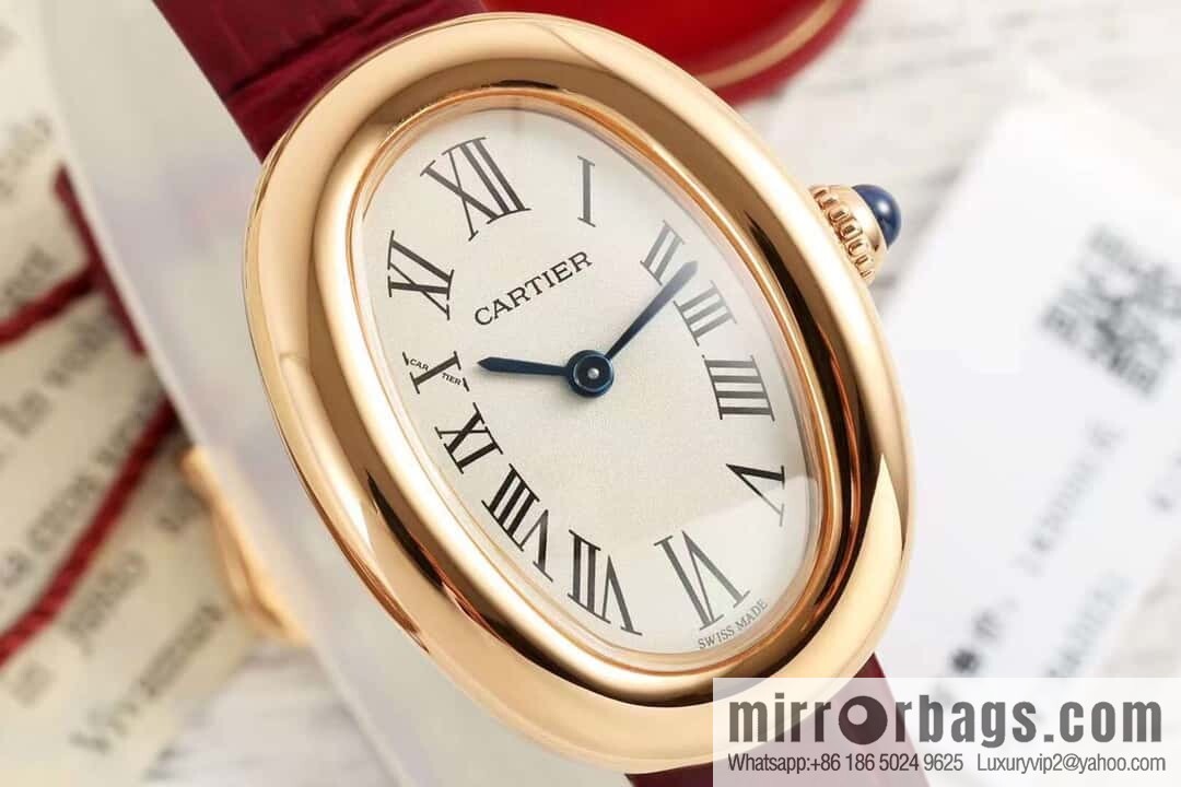 AF-Cartier Baignoire Bath Series Swiss Quartz Movement BAIGNOIRE DE CARTIER Watch