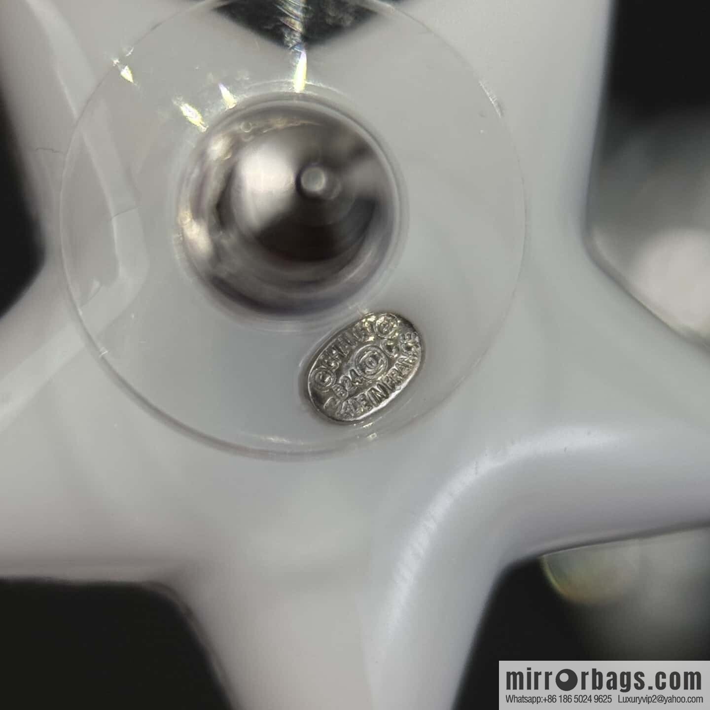 ❗️New ❗️☀️ new ☑️ chanel c1 double c acrylic star stud earrings ☀️