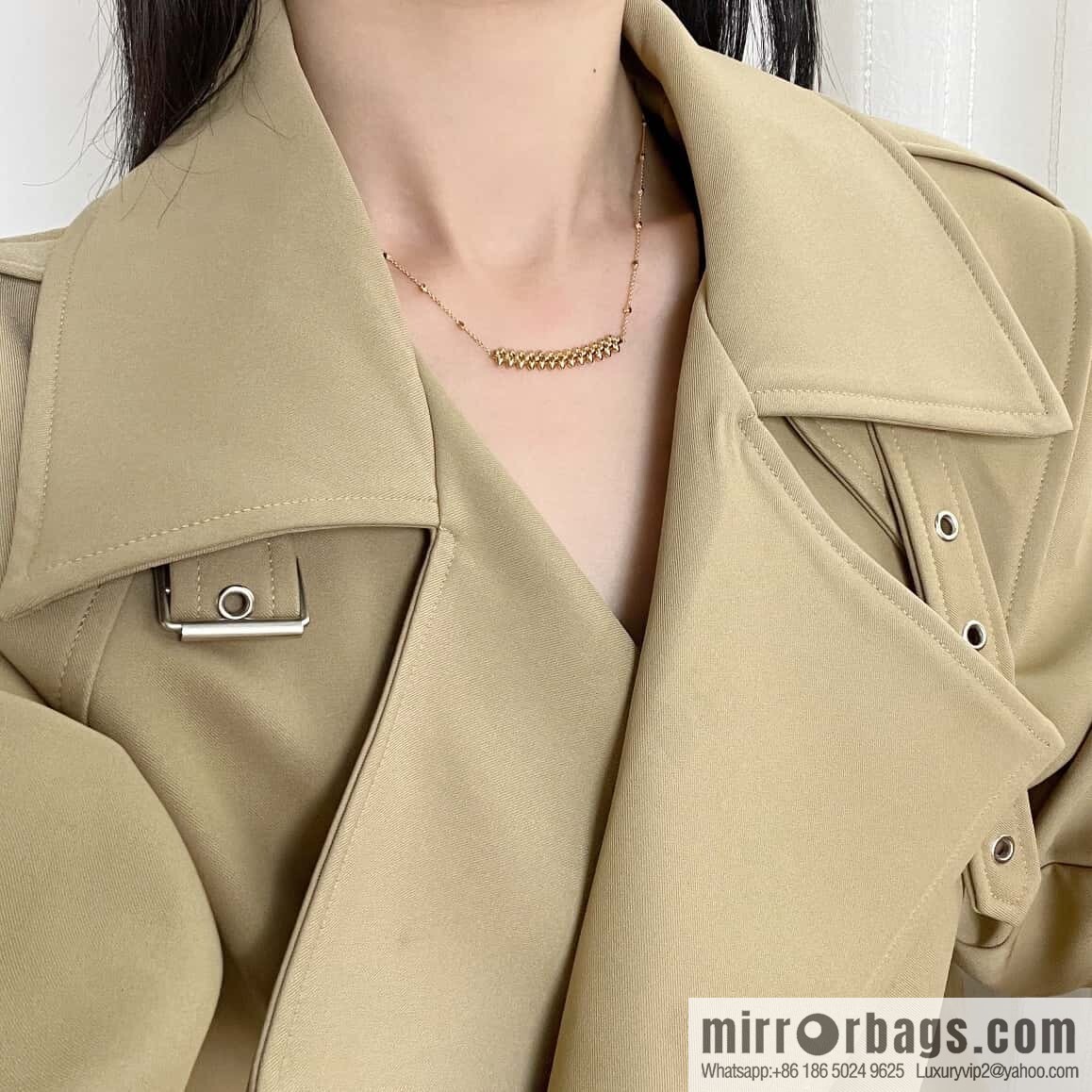 ❗️New ❗️ ☀️ Cartier clash de Cartier without drill bullet necklace
