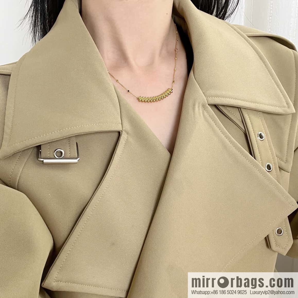 ❗️New ❗️ ☀️ Cartier clash de Cartier without drill bullet necklace