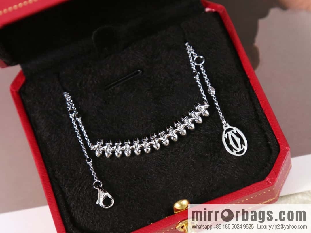 ❗️New ❗️ ☀️ Cartier clash de Cartier without drill bullet necklace