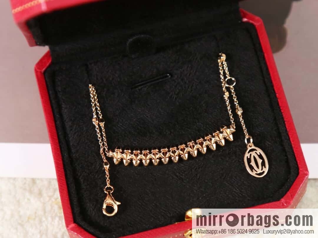 ❗️New ❗️ ☀️ Cartier clash de Cartier without drill bullet necklace