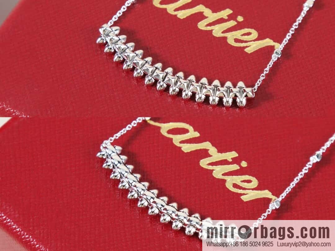 ❗️New ❗️ ☀️ Cartier clash de Cartier without drill bullet necklace