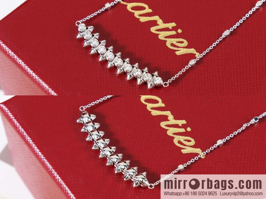 ❗️New ❗️ ☀️ Cartier clash de Cartier with drill bullet necklace