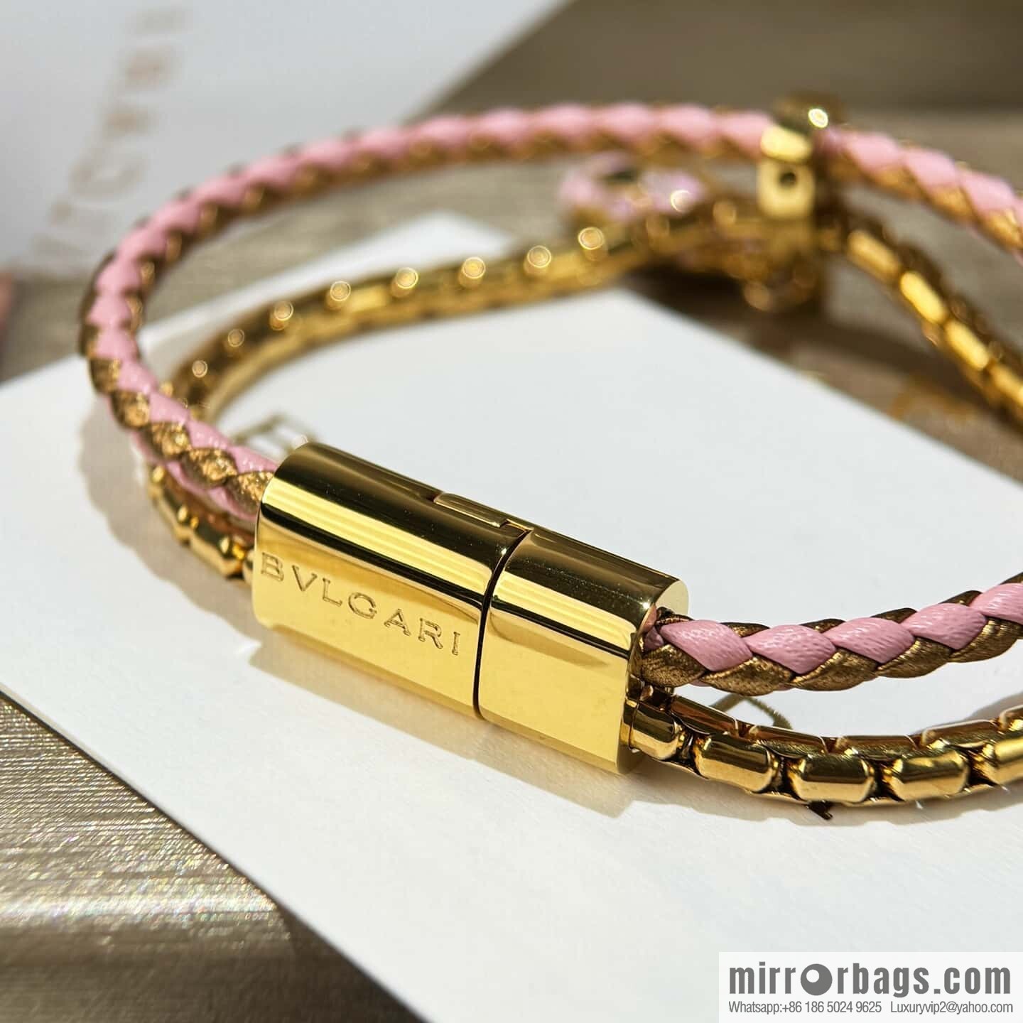 ❗️New ❗️ 7 color ☀ BVLGARI SERPENTI FOREVER series snakehead double leather rope bracelet bracelet ☀️