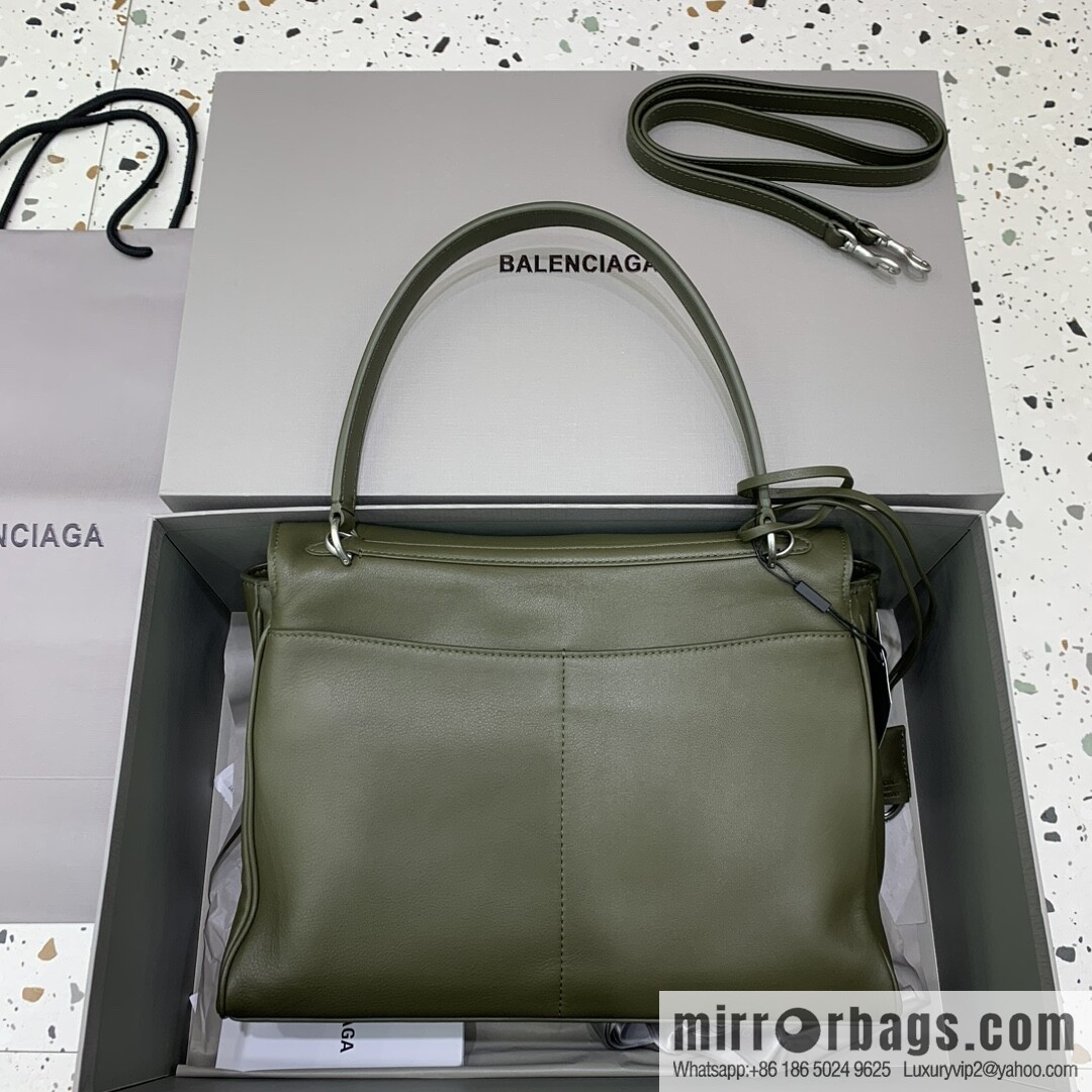 [Medium green 】 𝐁𝐀𝐋𝐄𝐍𝐂𝐈𝐀𝐆𝐀 𝐑𝐎𝐃𝐄𝐎 𝐁𝐀𝐆 series handbag model number: 78972