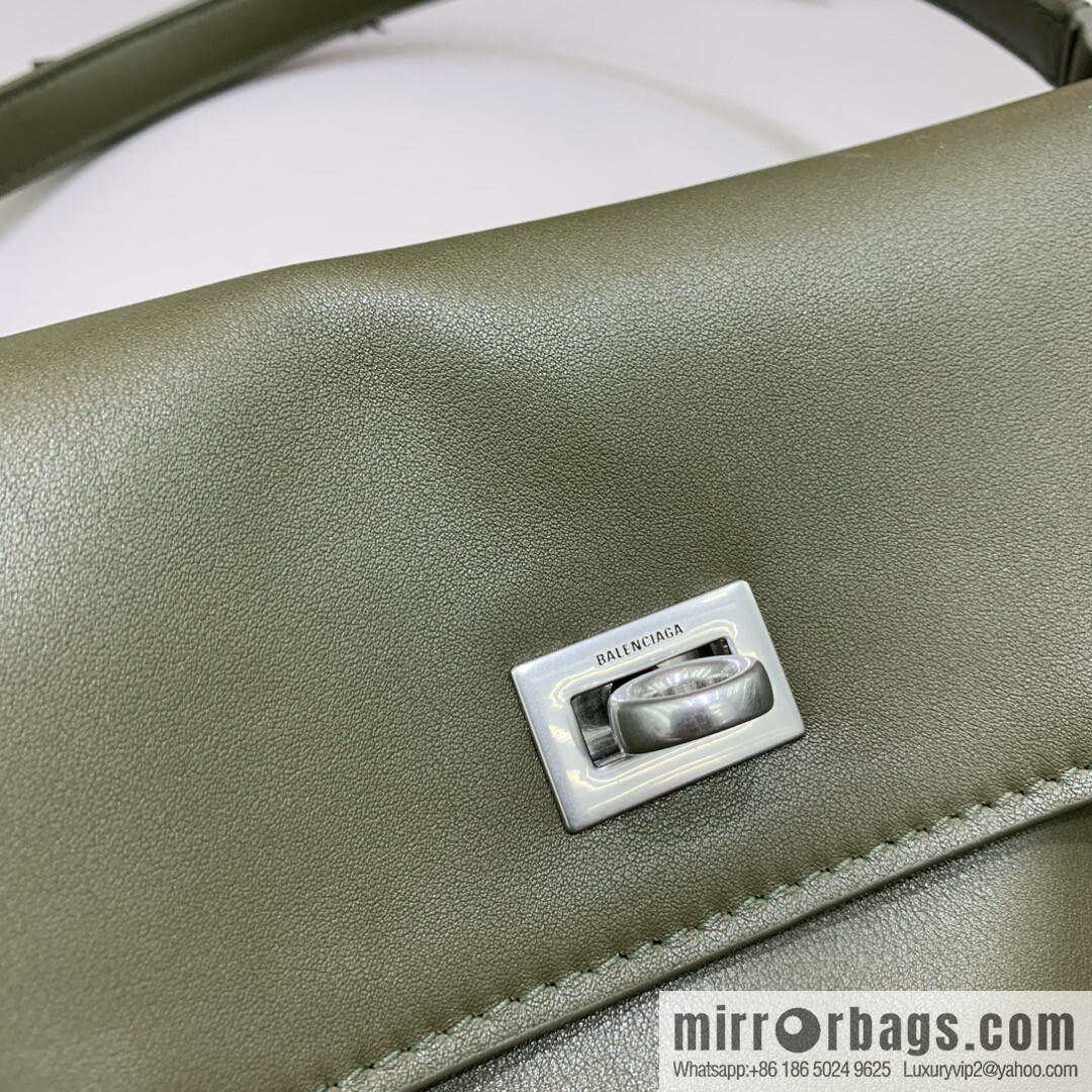 [Medium green 】 𝐁𝐀𝐋𝐄𝐍𝐂𝐈𝐀𝐆𝐀 𝐑𝐎𝐃𝐄𝐎 𝐁𝐀𝐆 series handbag model number: 78972