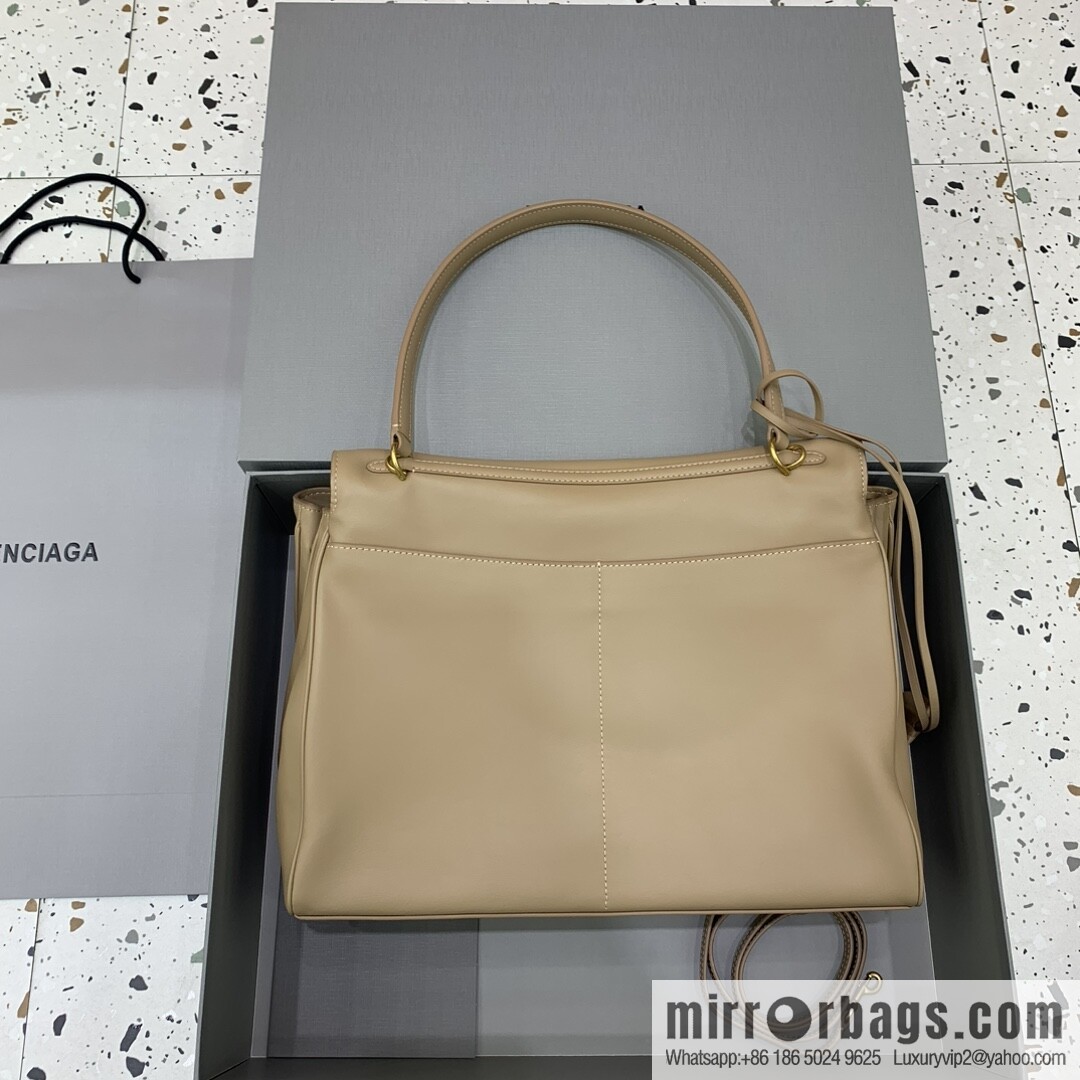 [Large apricot gold buckle 】 𝐁𝐀𝐋𝐄𝐍𝐂𝐈𝐀𝐆𝐀 𝐑𝐎𝐃𝐄𝐎 𝐁𝐀𝐆 series handbag model number: 78972
