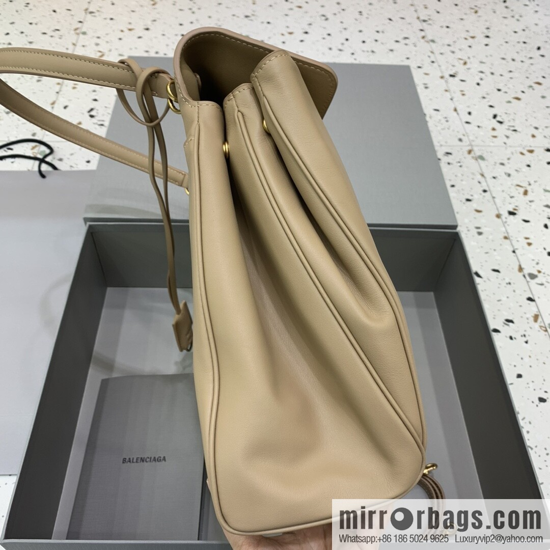 [Large apricot gold buckle 】 𝐁𝐀𝐋𝐄𝐍𝐂𝐈𝐀𝐆𝐀 𝐑𝐎𝐃𝐄𝐎 𝐁𝐀𝐆 series handbag model number: 78972