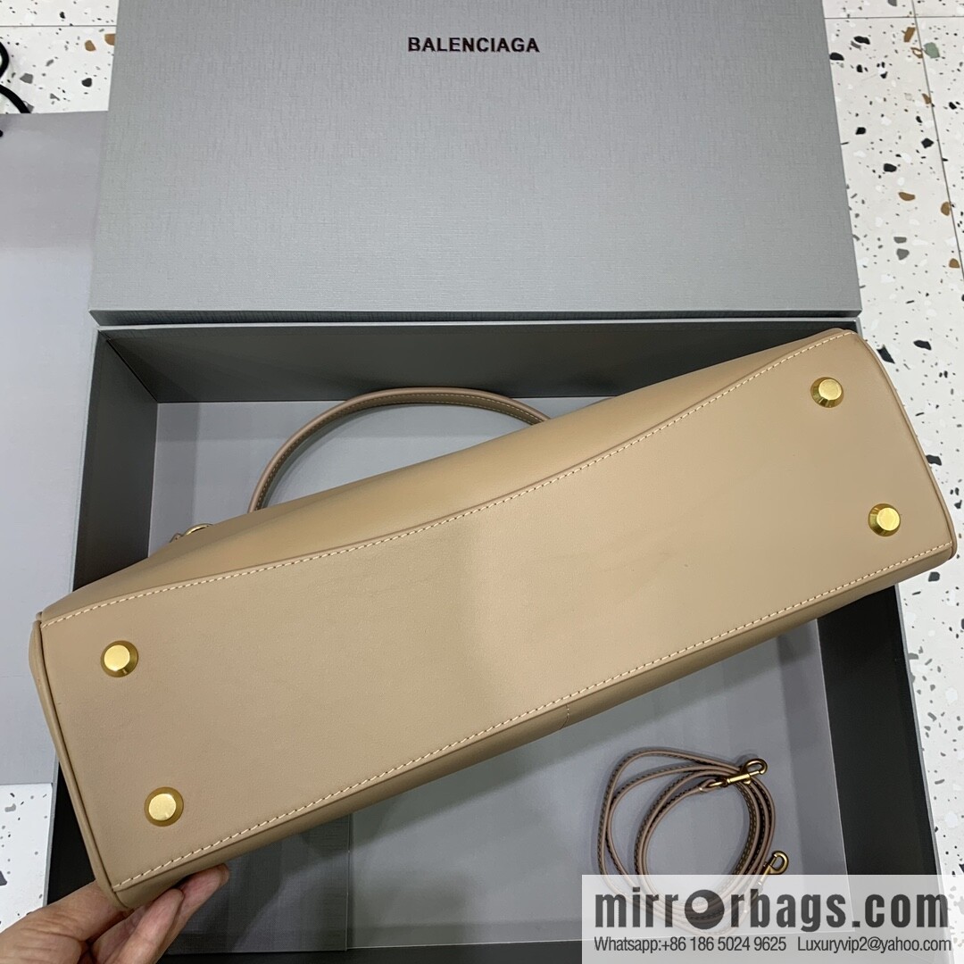 [Large apricot gold buckle 】 𝐁𝐀𝐋𝐄𝐍𝐂𝐈𝐀𝐆𝐀 𝐑𝐎𝐃𝐄𝐎 𝐁𝐀𝐆 series handbag model number: 78972