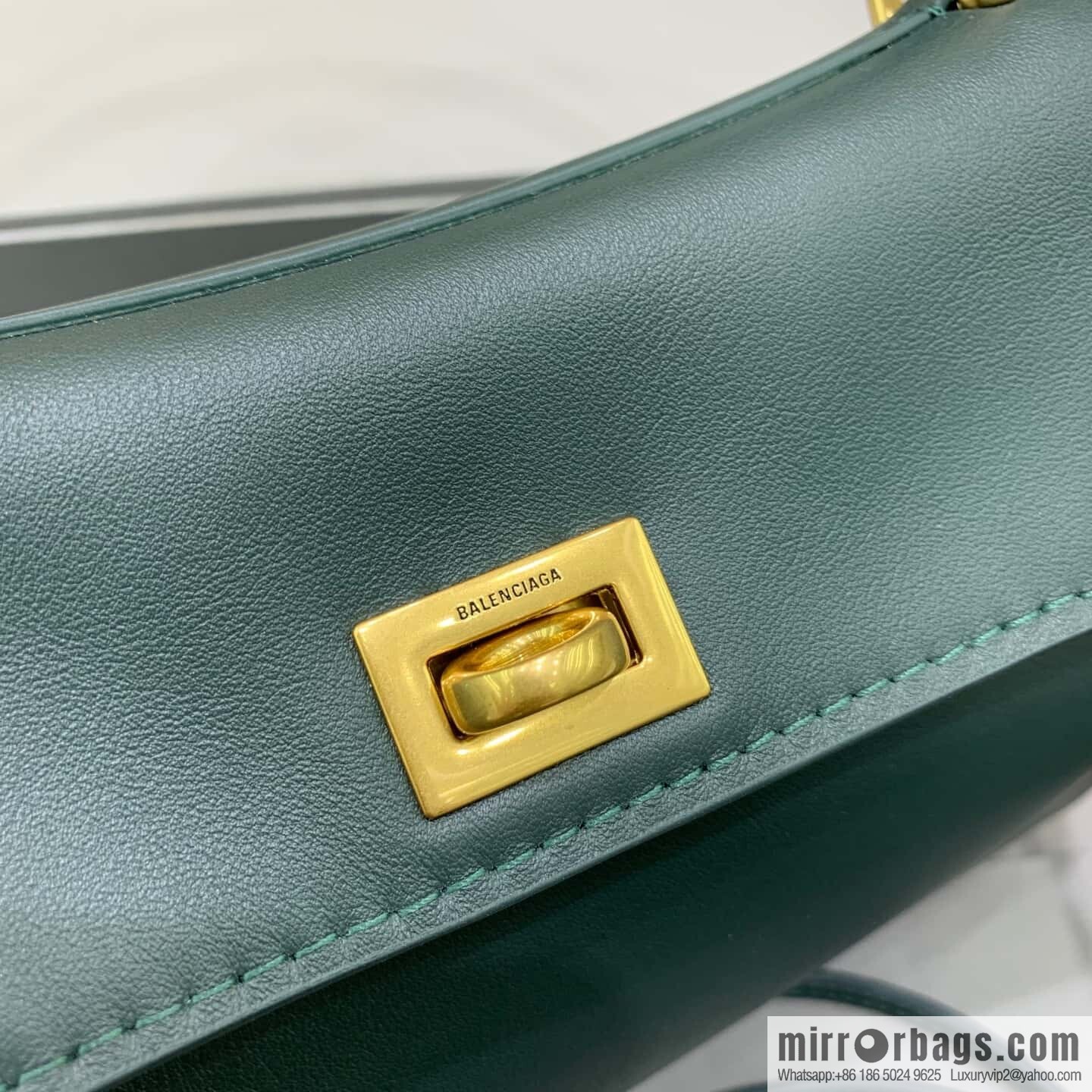 Balenciag rodeo mini [malachite green] Model: 78972 handbag