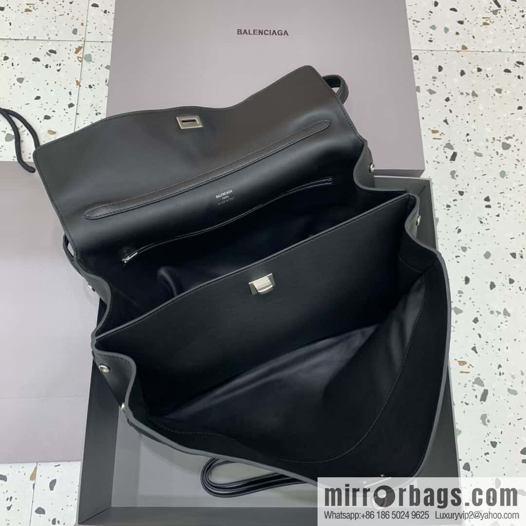 [Large black silver buckle 】 𝐁𝐀𝐋𝐄𝐍𝐂𝐈𝐀𝐆𝐀 𝐑𝐎𝐃𝐄𝐎 𝐁𝐀𝐆 series handbag model number: 78972