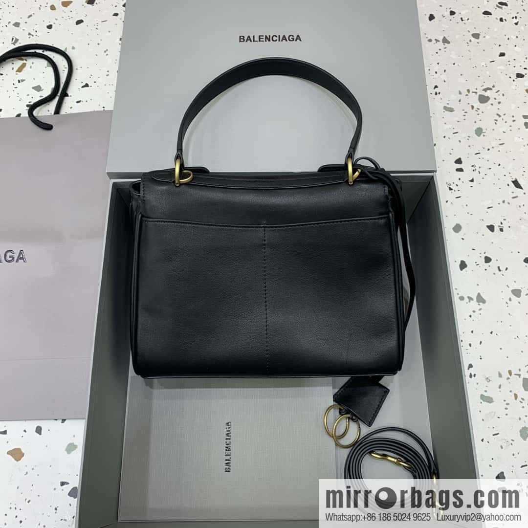 🖤[Small black gold buckle 】 𝐁𝐀𝐋𝐄𝐍𝐂𝐈𝐀𝐆𝐀 𝐑𝐎𝐃𝐄𝐎 𝐁𝐀𝐆 series handbag model number: 78972