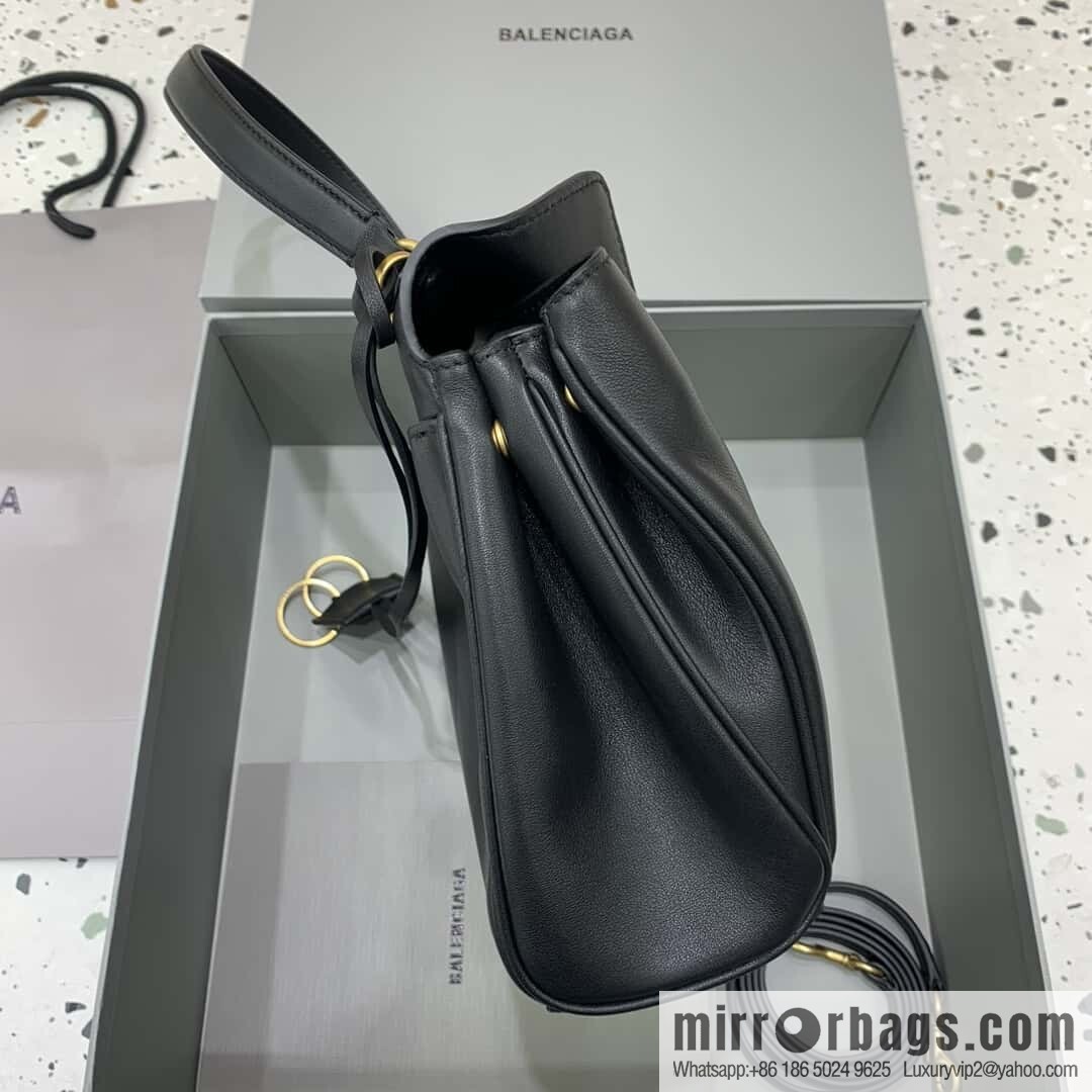 🖤[Small black gold buckle 】 𝐁𝐀𝐋𝐄𝐍𝐂𝐈𝐀𝐆𝐀 𝐑𝐎𝐃𝐄𝐎 𝐁𝐀𝐆 series handbag model number: 78972