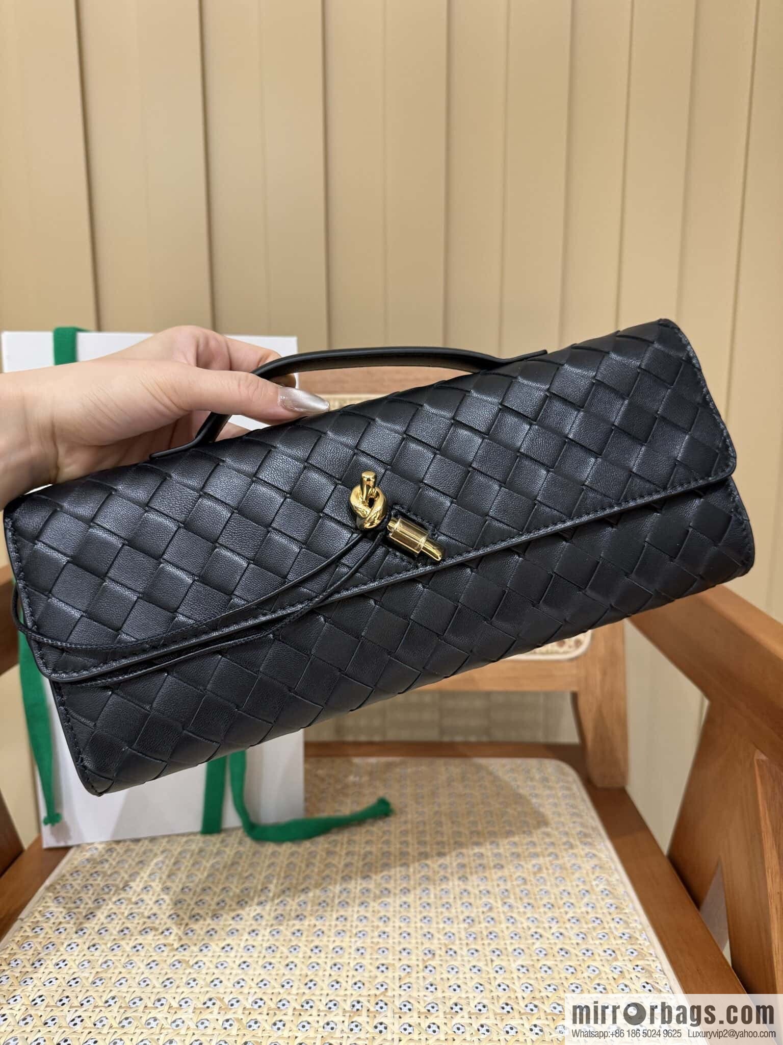 BV Andiamond clutch 741511 black
