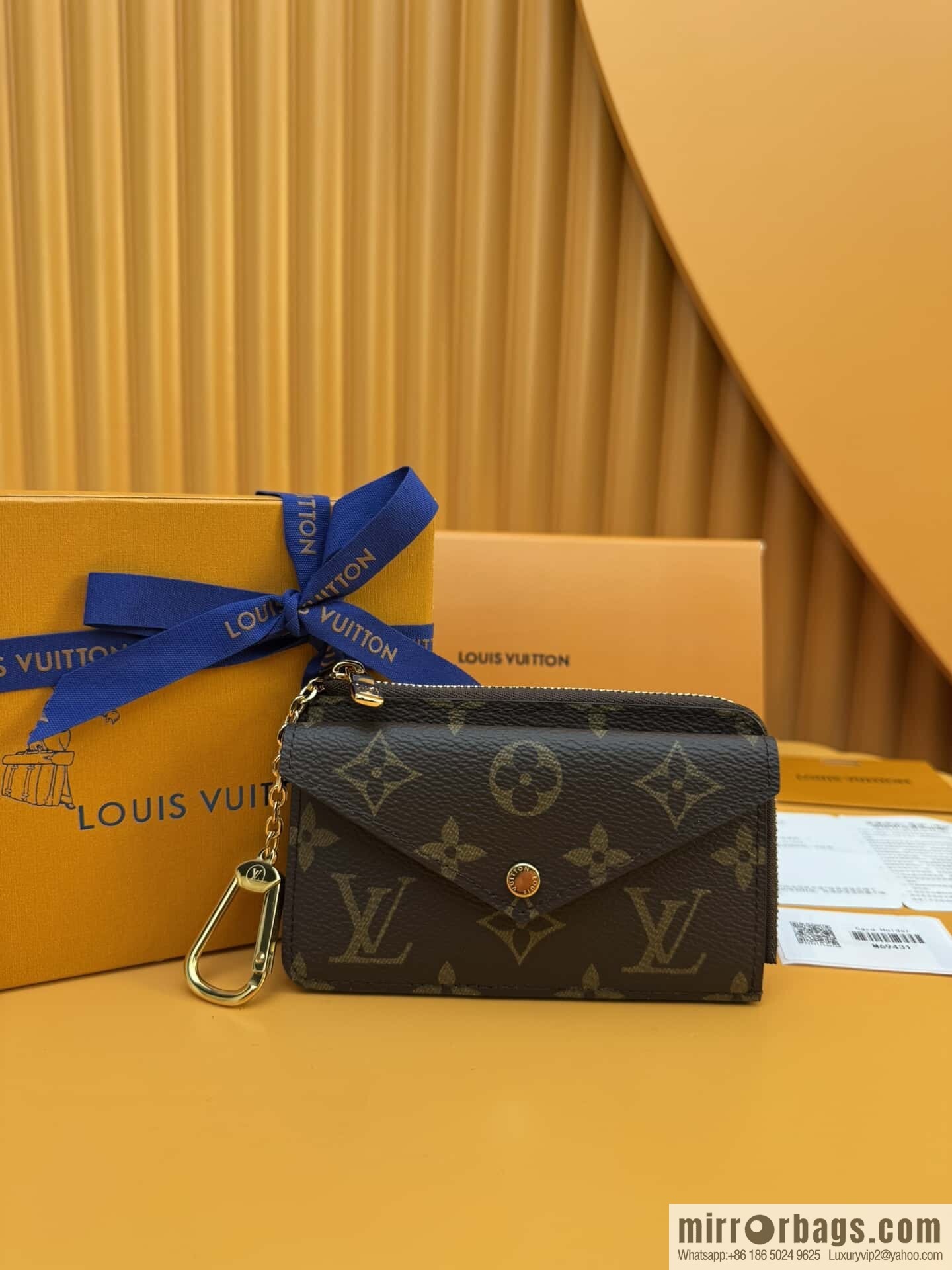 LV Recto Verso Card Clip M69431 [Official Full Chip Version]