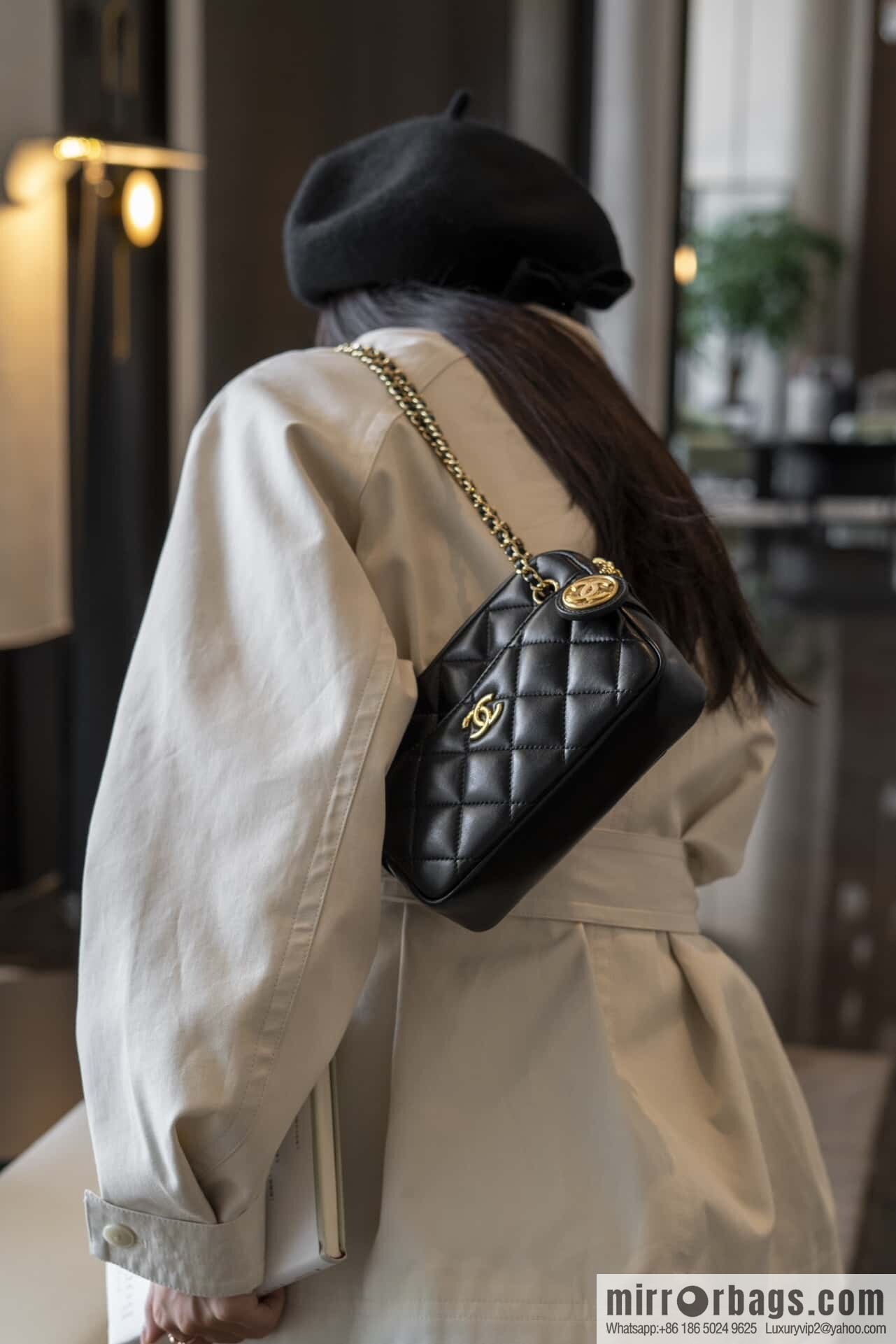 ππ‘ππ§ππ₯ πππ€ Coin Camera Bag, Small, Black π€ AS5190