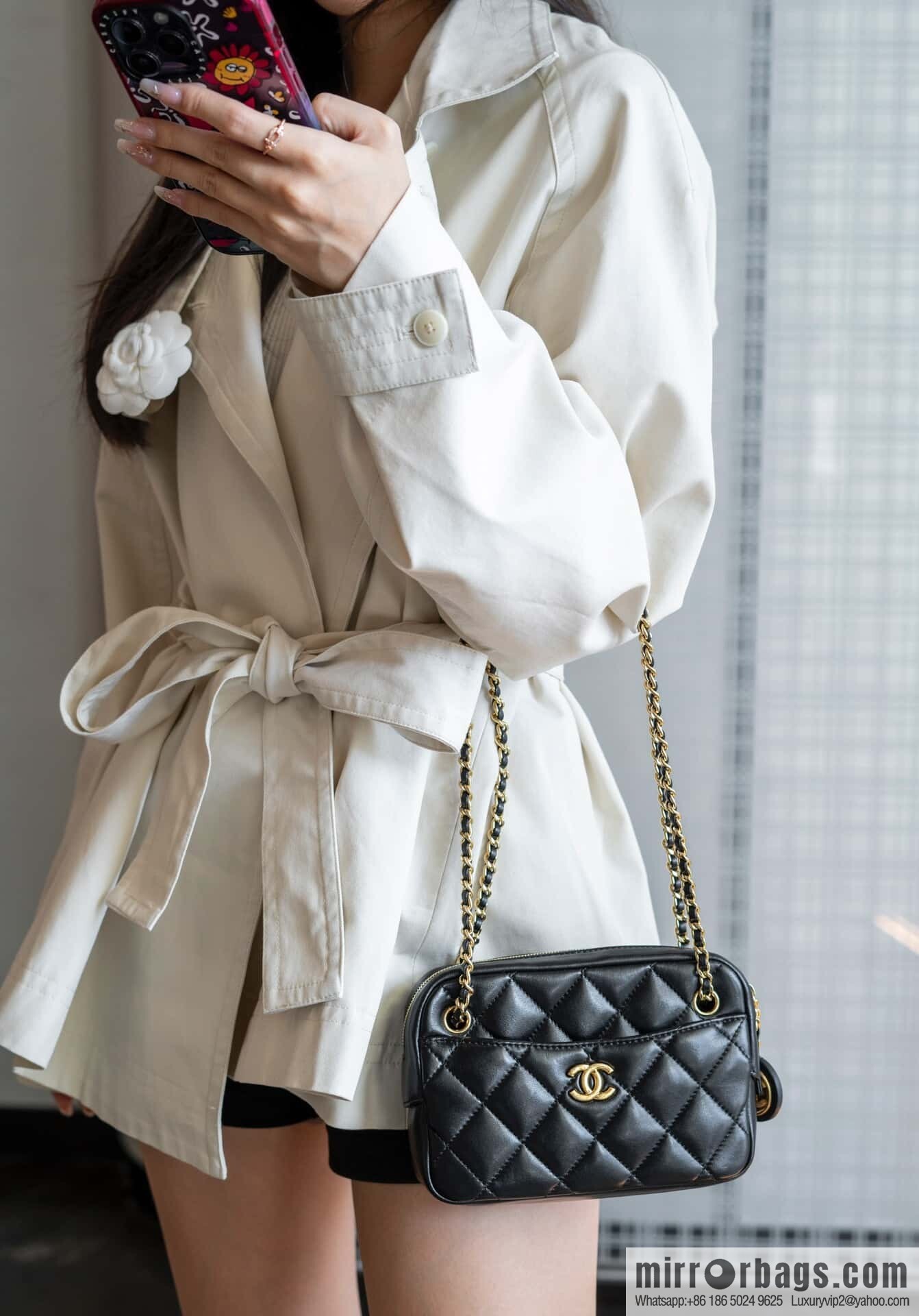 ππ‘ππ§ππ₯ πππ€ Coin Camera Bag, Small, Black π€ AS5190
