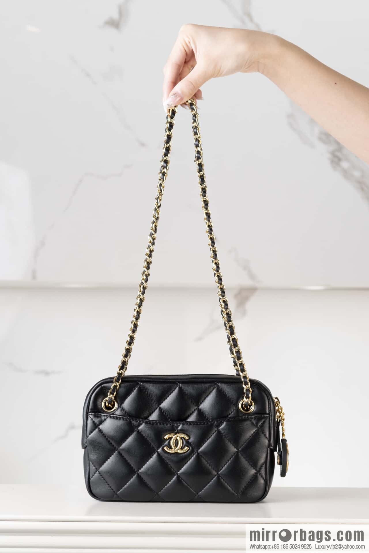 ππ‘ππ§ππ₯ πππ€ Coin Camera Bag, Small, Black π€ AS5190