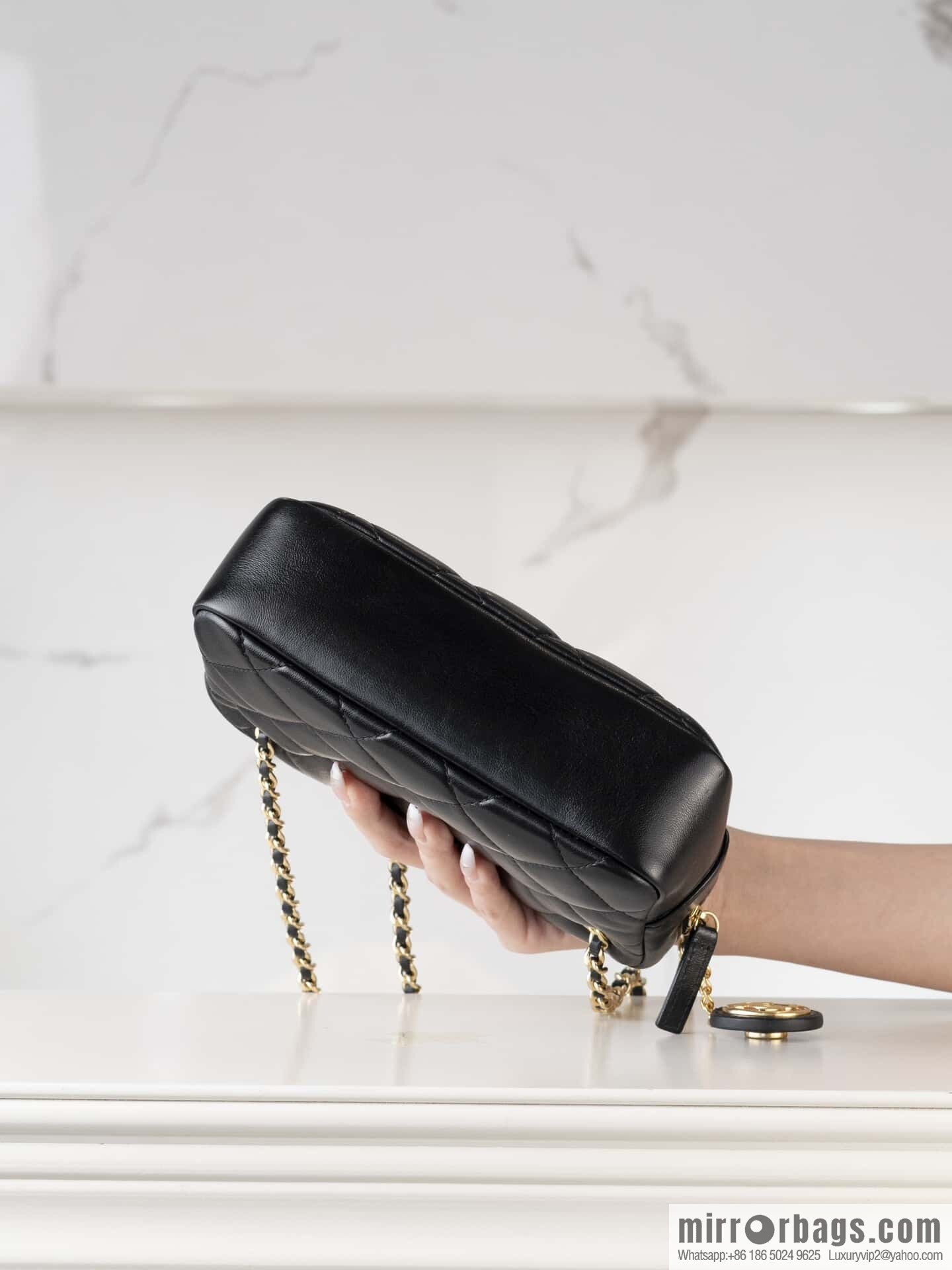 ππ‘ππ§ππ₯ πππ€ Coin Camera Bag, Small, Black π€ AS5190