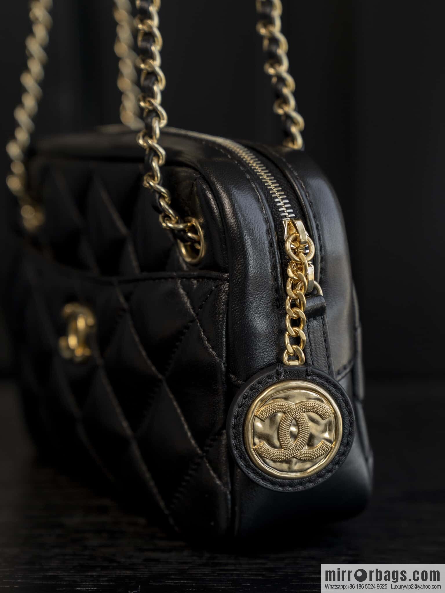 ππ‘ππ§ππ₯ πππ€ Coin Camera Bag, Small, Black π€ AS5190
