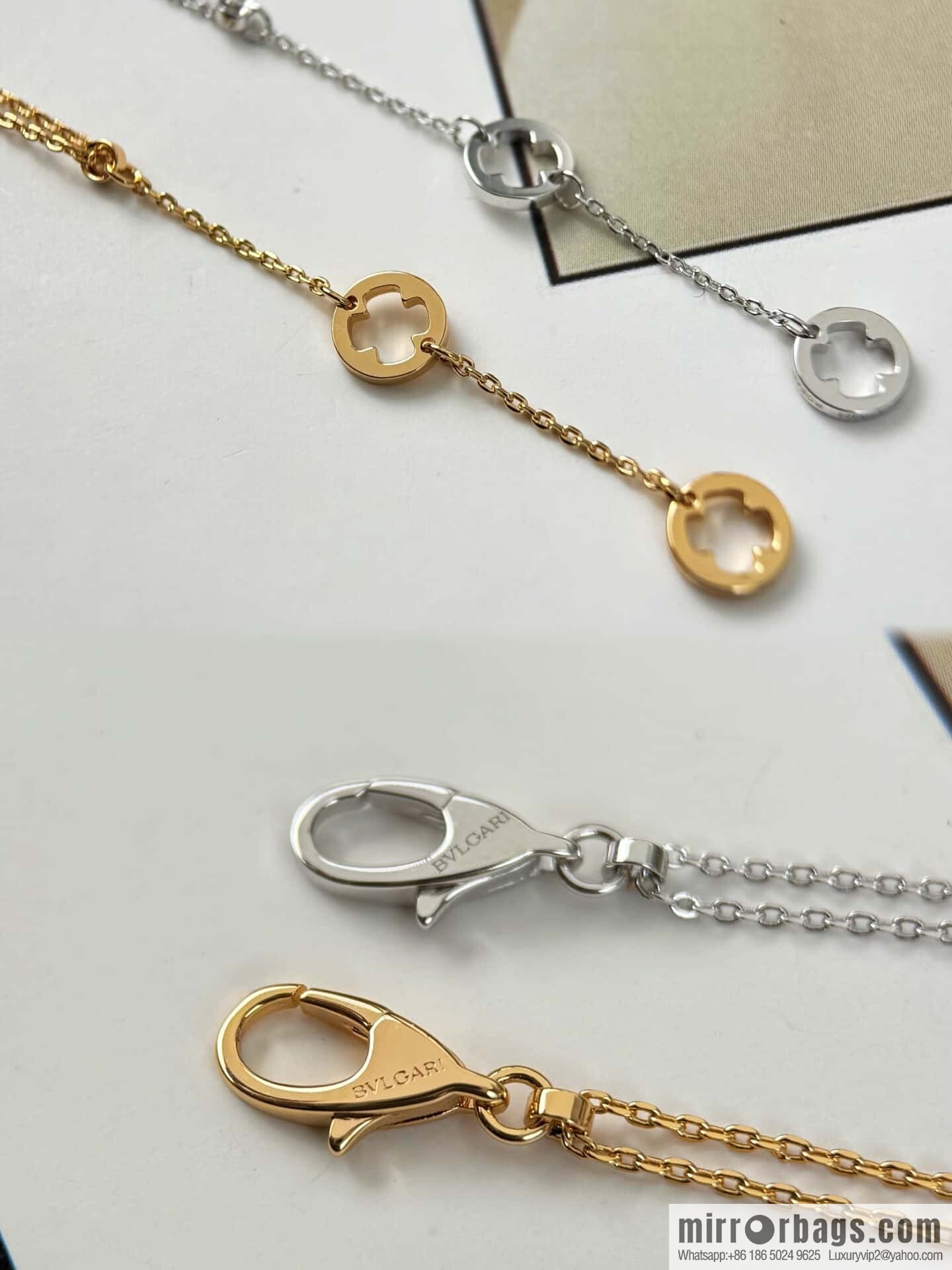 BVLGARI FIOREVER series four-leaf clover bracelet